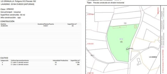 9000m² Land in Oviedo, Spain No. 138050 9