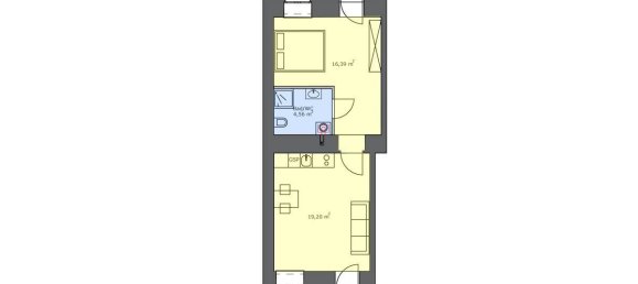 Gewerbliche Immobilie in Leopoldstadt, Austria 40m², Nr. 174291 6
