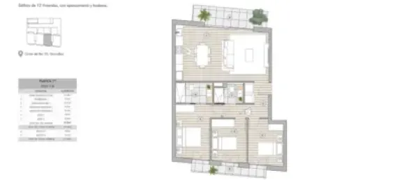 3 bedrooms Apartment in Granollers, Spain No. 174906 2