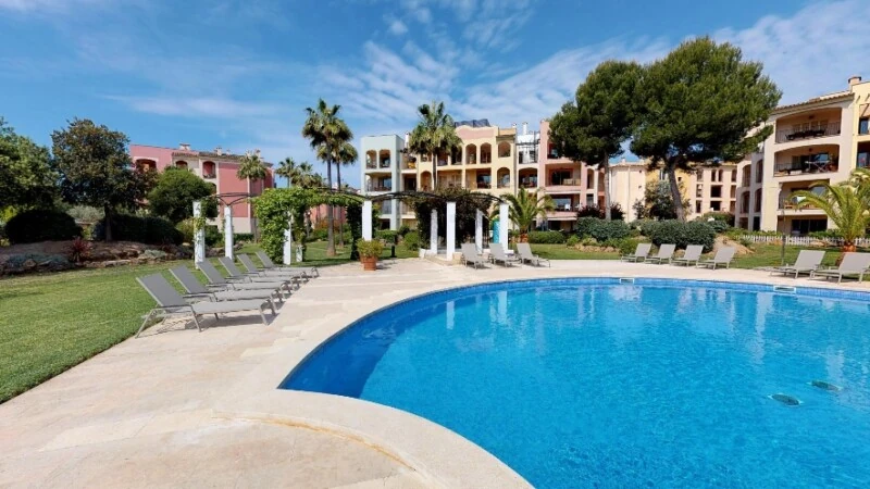 2 غرف نوم شقة في Nova Santa Ponsa, Spain رقم 22335