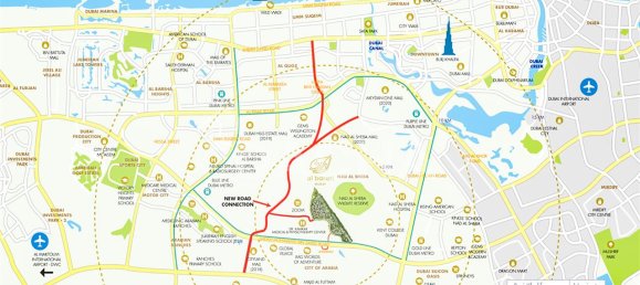 1-Zimmer Grundstück in Al Barari, UAE, Nr. 28030 2