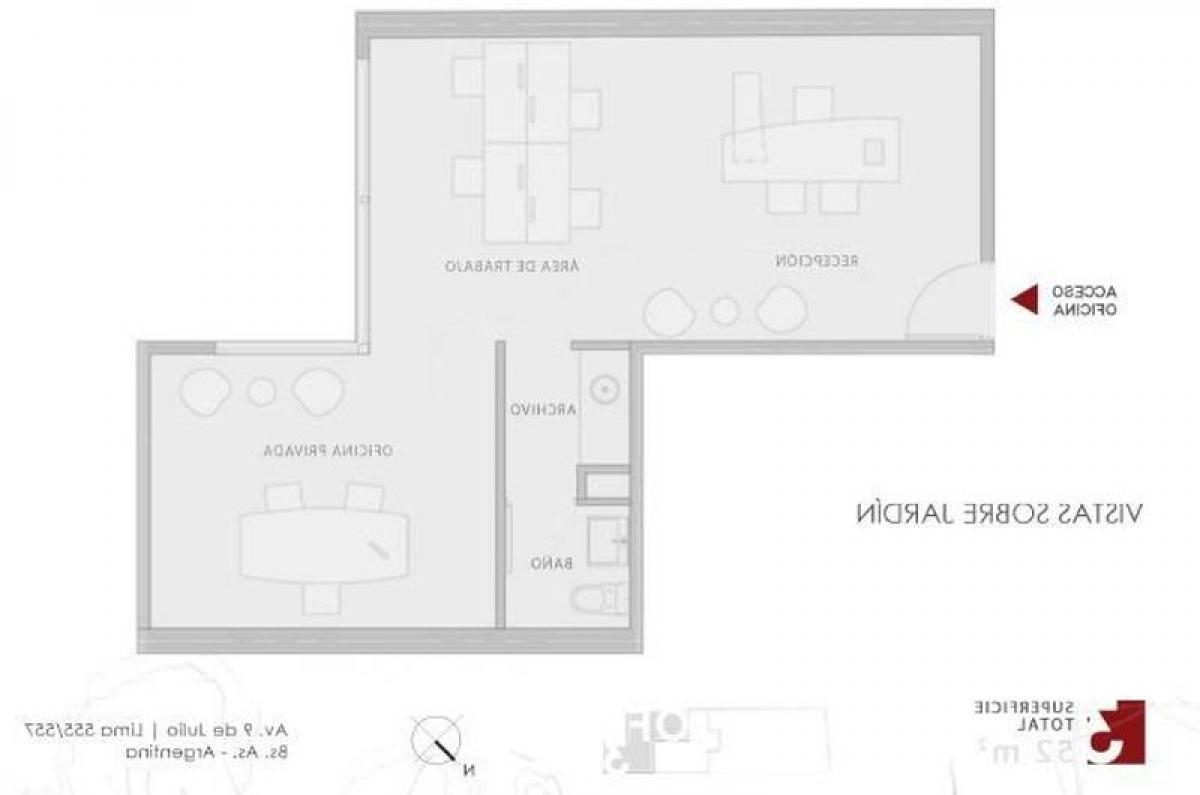 52m² Office in Buenos Aires, Argentina No. 106336