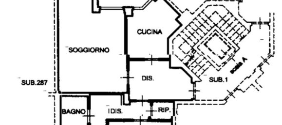 3-salle Appartement à Bollate, Italy No. 59938 32