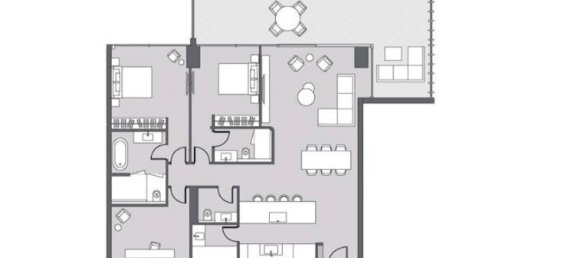 2 bedrooms Penthouse in SIX SENSES THE PALM, Palm Jumeirah, UAE No. 61109 2