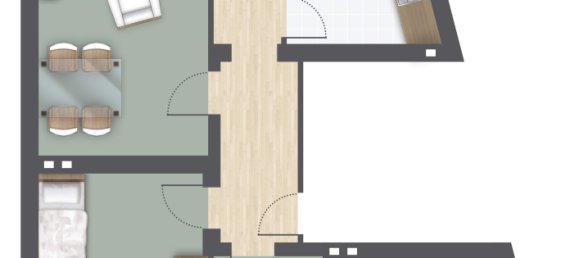 Apartamento de 4 divisões em Dusseldorf, Germany N.º 44073 7