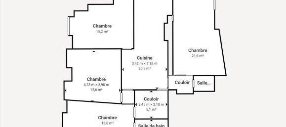 3 غرف نوم شقة في Lyon, France رقم 342507 12