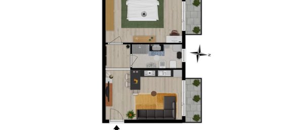 2 rooms Apartment in Milan, Italy No. 314162 26