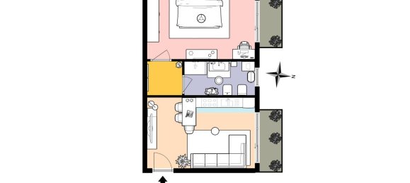 2 rooms Apartment in Milan, Italy No. 314162 24