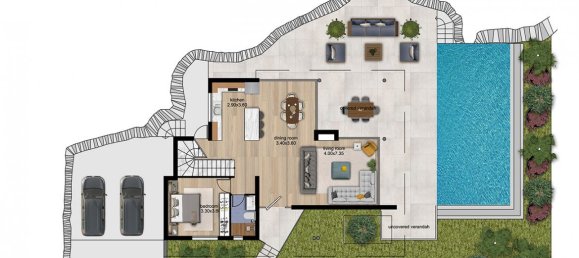 Casa T4 em Tsada, Cyprus N.º 9642 7