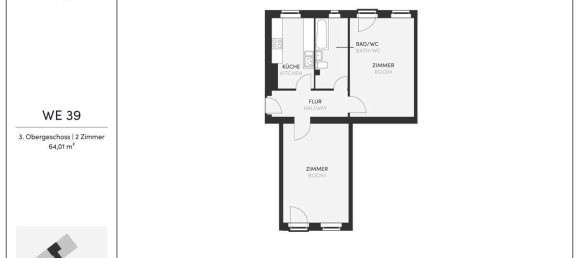 2 rooms Apartment in Weisensee, Germany No. 60434 24