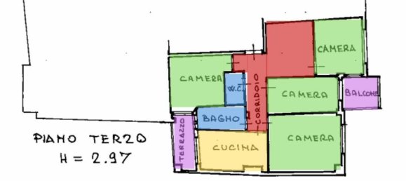 7 bedrooms Apartment in Forlì, Italy No. 347754 16