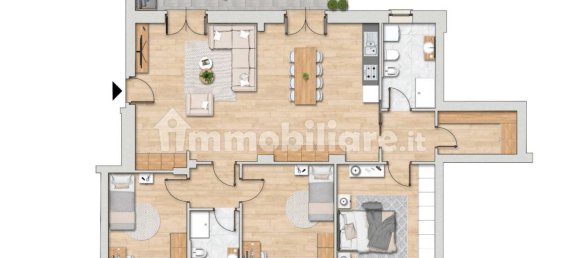 2غرفة بانتهاوس في Turin, Italy رقم 218551 7