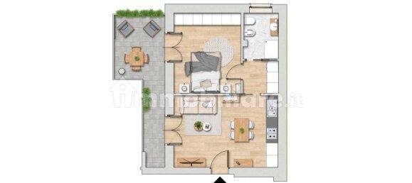 2غرفة بانتهاوس في Turin, Italy رقم 218551 14