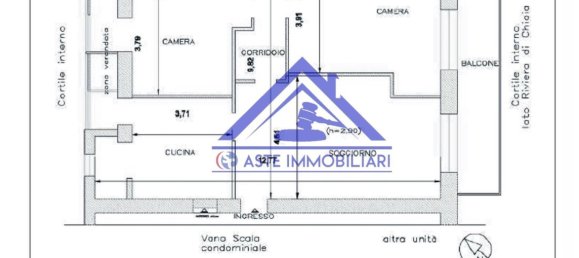 2 rooms Apartment in Naples, Italy No. 14228 27