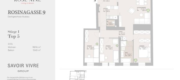 3 rooms Apartment in Rudolfsheim-Funfhaus, Austria No. 245752 10