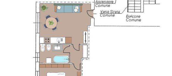 2-salle Appartement à Busto Arsizio, Italy No. 257464 10