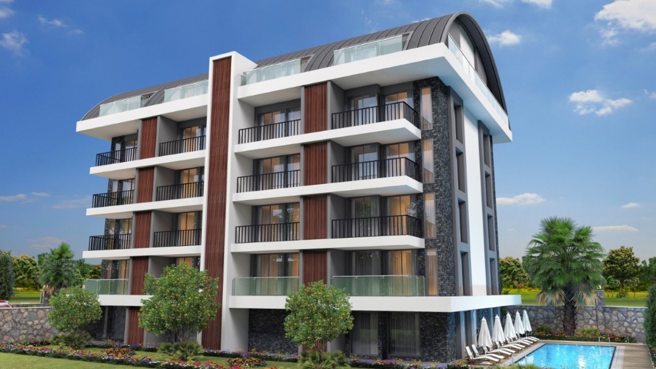 Apartment 1+1 in Alanya, Turkey No. 4429