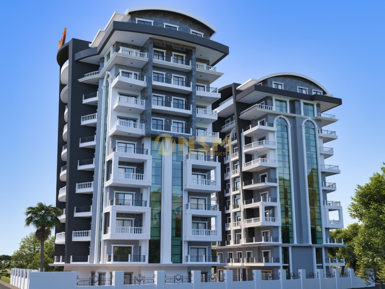 Apartment 1+1 in Alanya, Turkey No. 1510