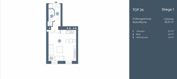 Studio in Margareten, Austria No. 281 13