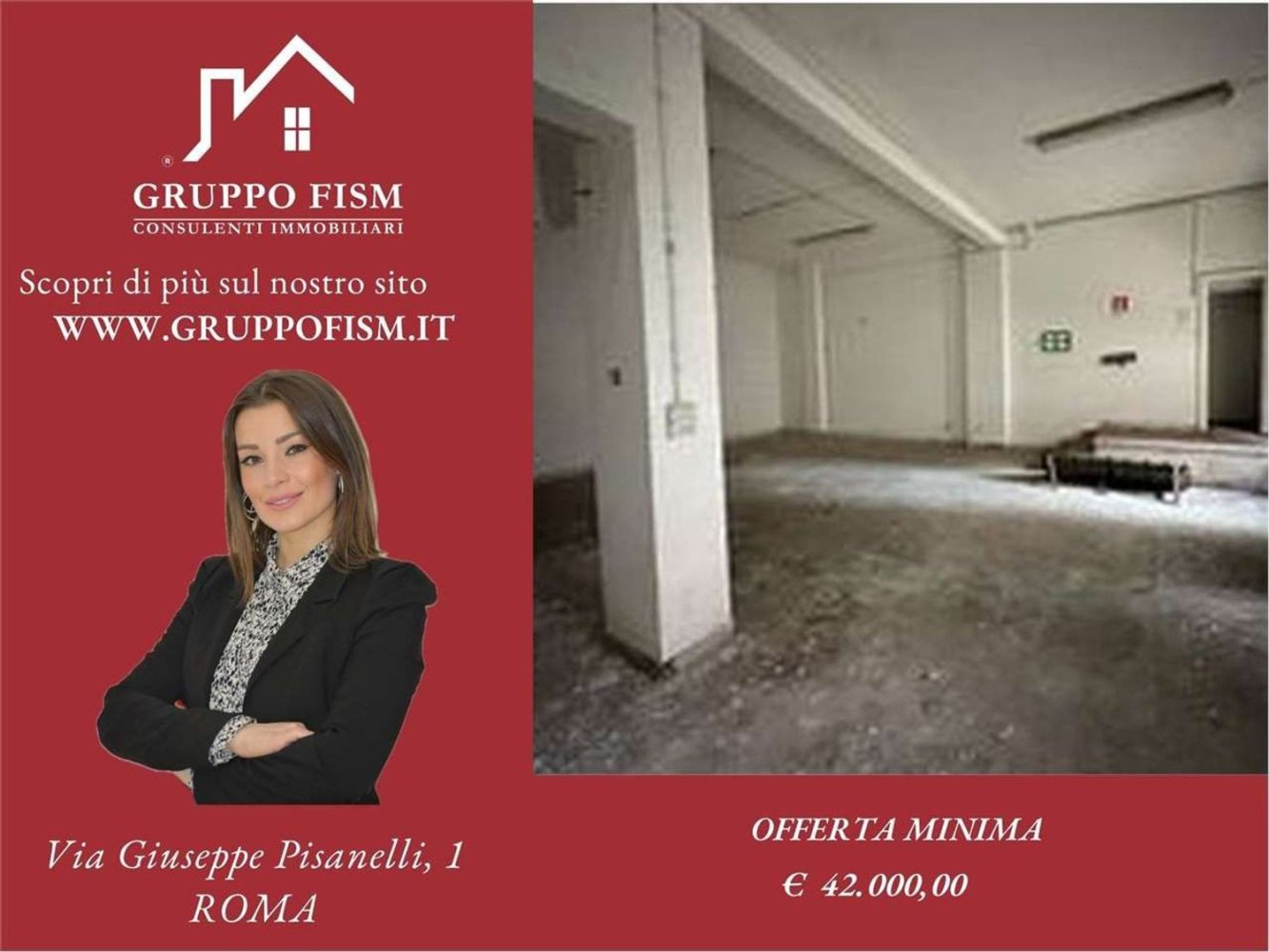 Propriété commerciale à Rome, Italy 95m² No. 277494