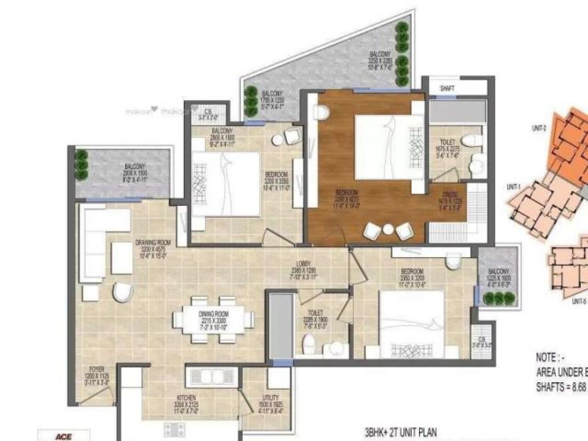 3 bedrooms House in Noida, India No. 67644