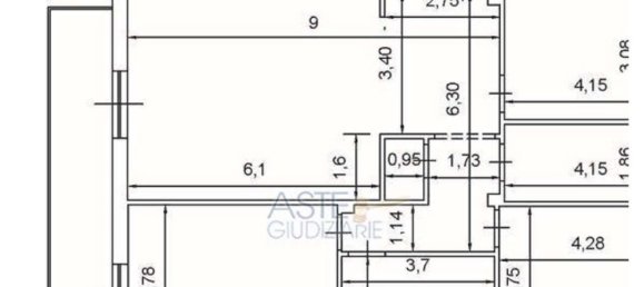 6 rooms Apartment in Castrolibero, Italy No. 185407 86