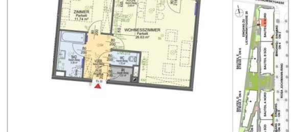 2-salle Appartement à Favoriten, Austria No. 183663 30