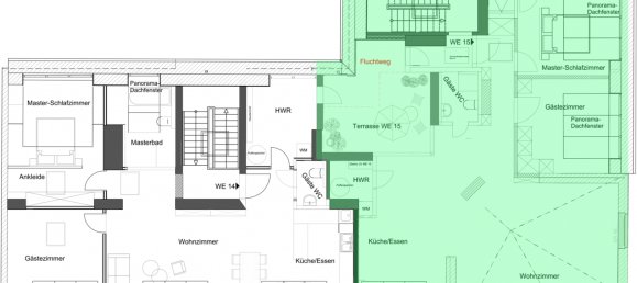 Пентхаус с 3 комнатами в Вайсензе, Германия № 108293 4