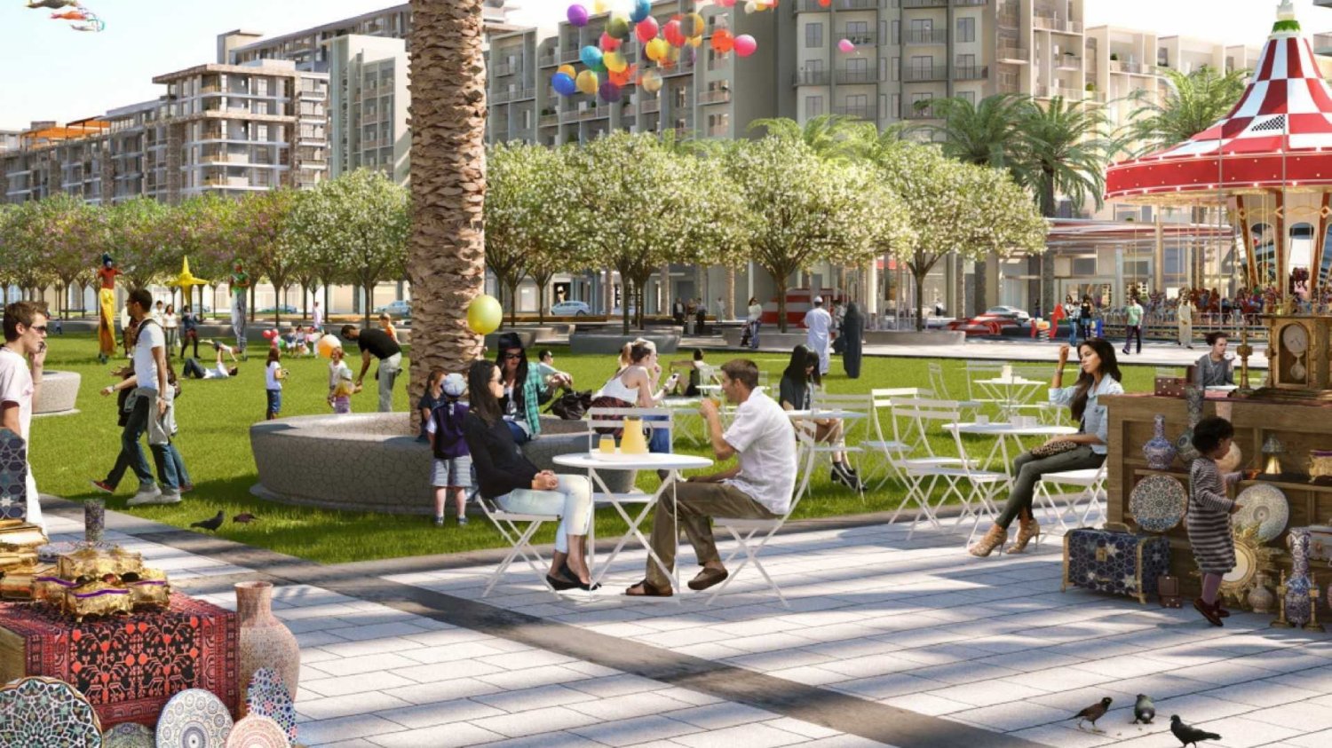 1 غرف نوم شقة في ARIA, Town Square, UAE رقم 61755