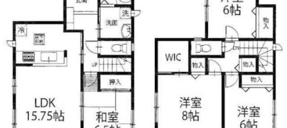 Casa de 4 dormitorios en Saitama, Japan No. 8601 2