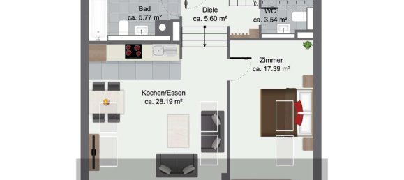 2 bedrooms Apartment in Dahlem, Germany No. 10675 16