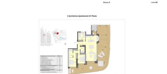 3 Schlafzimmer Wohnung in Benidorm, Spain, Nr. 285582 16