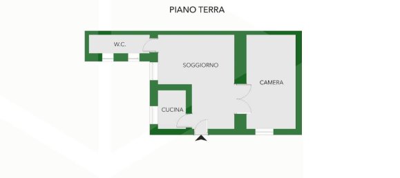 2-Zimmer Wohnung in Bologna, Italy, Nr. 26255 3