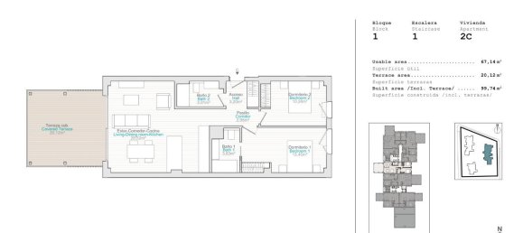 2 bedrooms Apartment for sale in El Verger, Alicante, Valencian Community, Spain № 366175 2