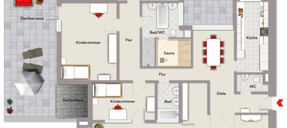 Ático de 3 dormitorios en Baden-Wurttemberg, Germany No. 25912 25
