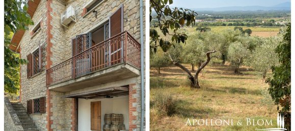 Вилла с 4 спальнями в Кортона, Италия № 54139 30