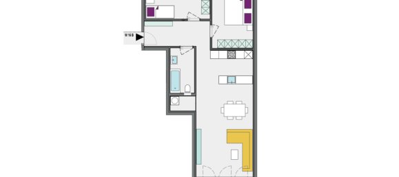 3 rooms Apartment in Hohenems, Austria No. 239167 4