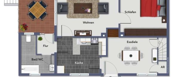 1 غرف نوم منزل في Krefeld, Germany رقم 248584 29