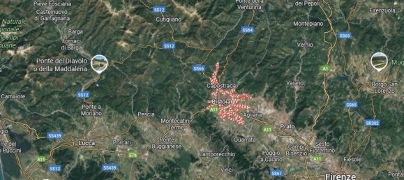 4 غرف نوم شقة في San Marcello Piteglio, Italy رقم 321145 17