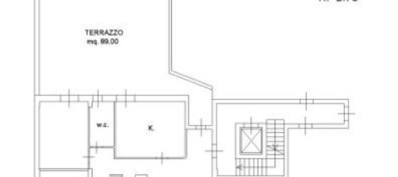 Квартира с 2 комнатами в Пьяцца Армерина, Италия № 284832 12