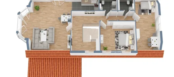 2 Schlafzimmer Wohnung in Friesland, Germany, Nr. 136824 11