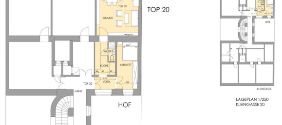 Apartamento de 2 habitaciónes en Vienna, Austria No. 242579 11