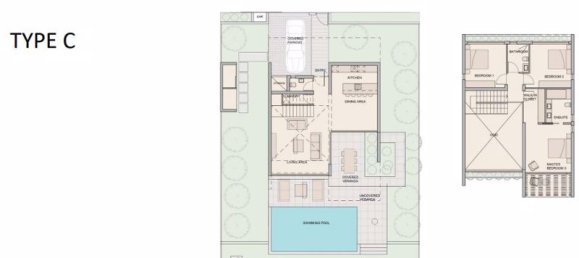 3 dormitorios villa en venta en Konia, Paphos, Cyprus № 9456 4
