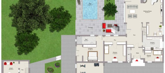 Bungalow de 7 habitaciónes en Harburg, Germany No. 257013 25