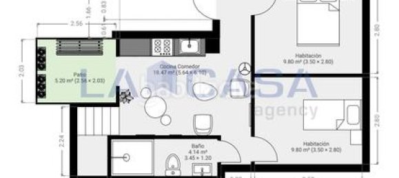 2 غرف نوم شقة في Sant Boi de Llobregat, Spain رقم 138537 10