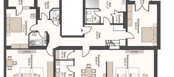 2-Zimmer Penthouse in Salzburg, Austria, Nr. 183199 11