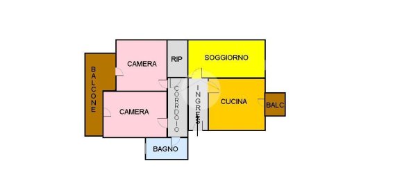 3-Zimmer Wohnung in Naples, Italy, Nr. 80417 23