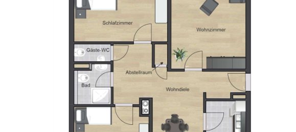 Apartamento de 2 dormitorios en Duren, Germany No. 312971 33