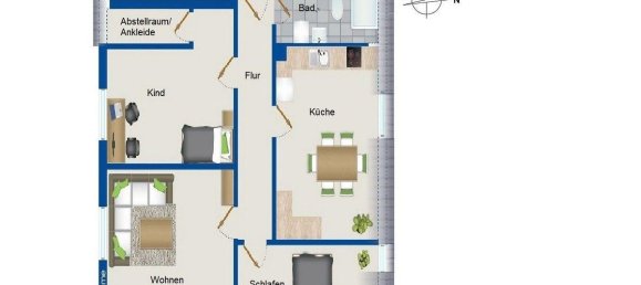 Apartamento de 3 habitaciónes en Herne, Germany No. 8676 10