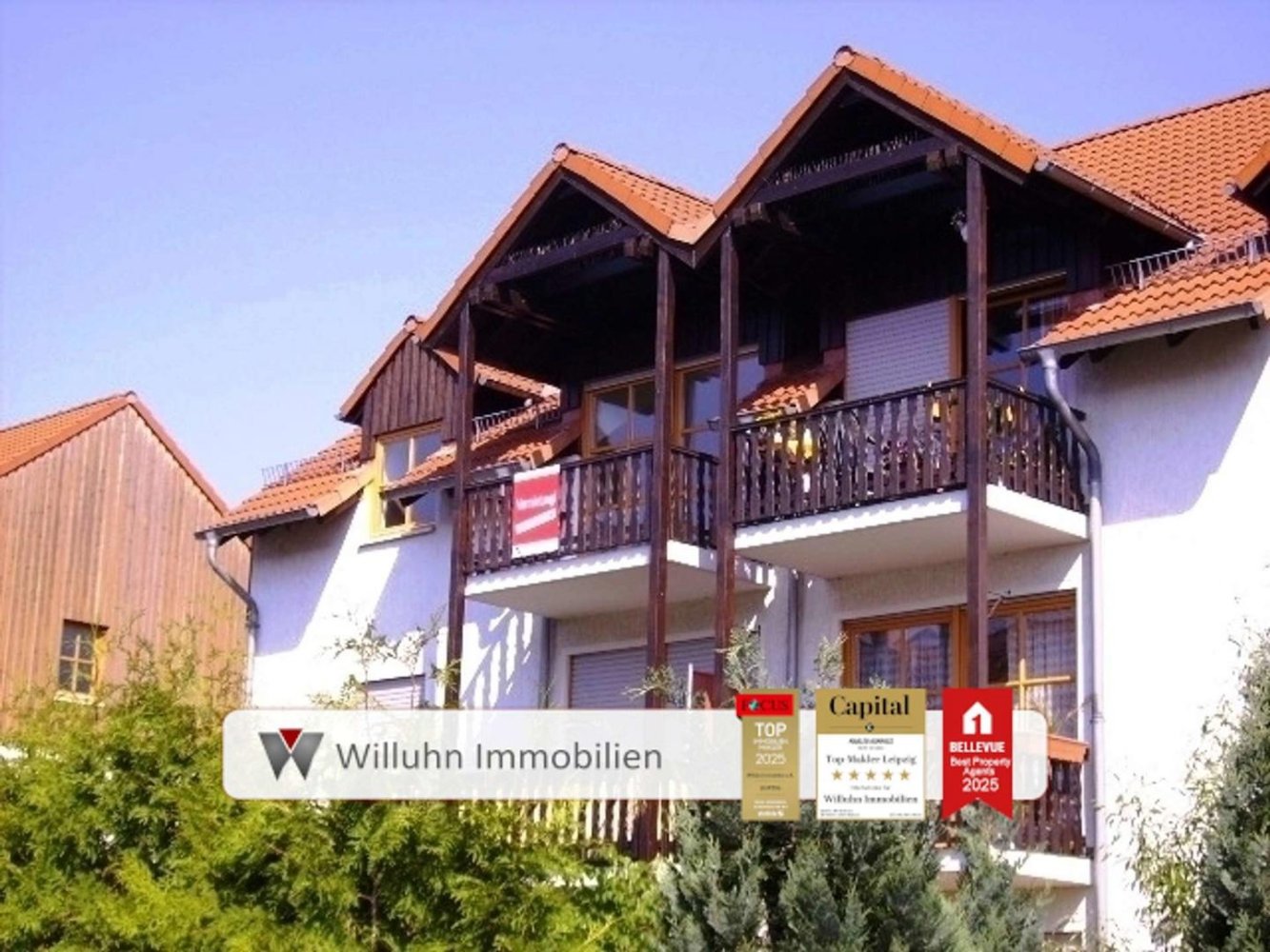 Квартира с 3 комнатами в Зале, Германия № 263518